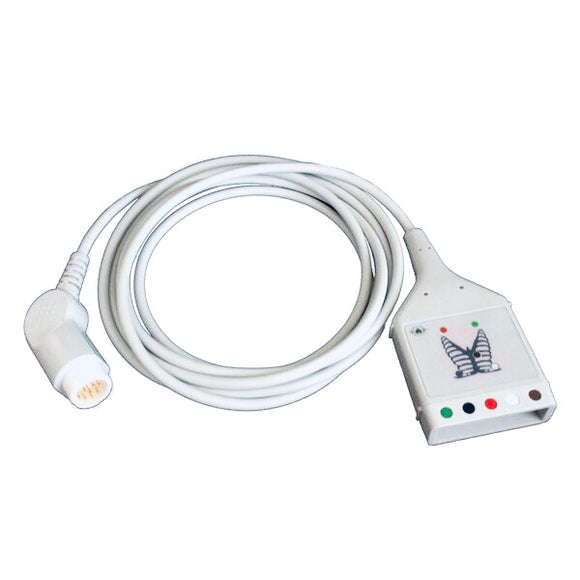 Cables and Sensors TA-25850 Compatible 5 Lead ECG Trunk Cable