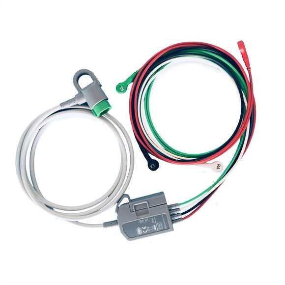 Lifepak 20E Compatible 12 Lead ECG Trunk Cable 